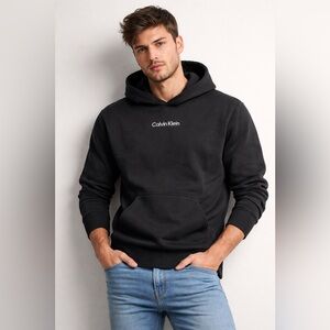 Calvin Klein Men's Black Hoodie